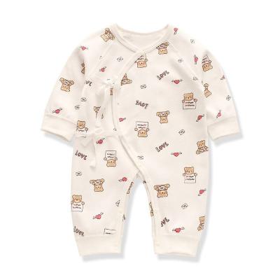Wholesale Baby Clothes Newborn Organic Cotton Newborn Kimono Romper